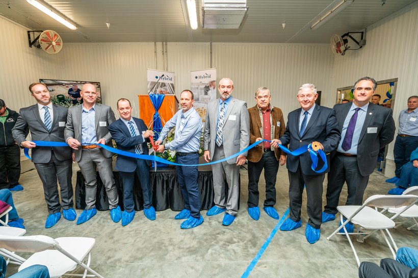 Ribbon cutting Beresford hatchery