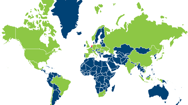 Hendrix Genetics Map