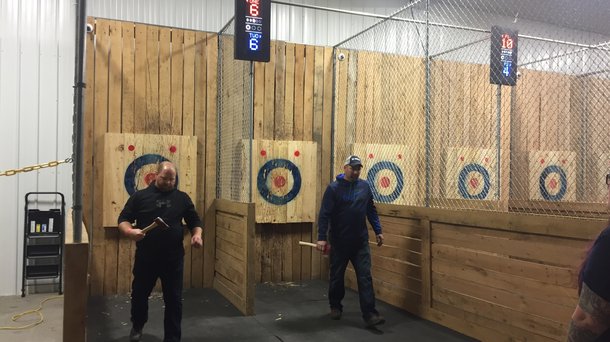 axe throwing YGC