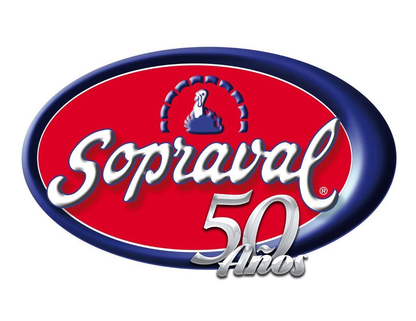 Sopraval 50th anniversary logo