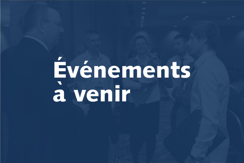 Evenements a venir