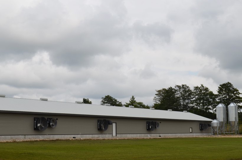 exterior turkey farm